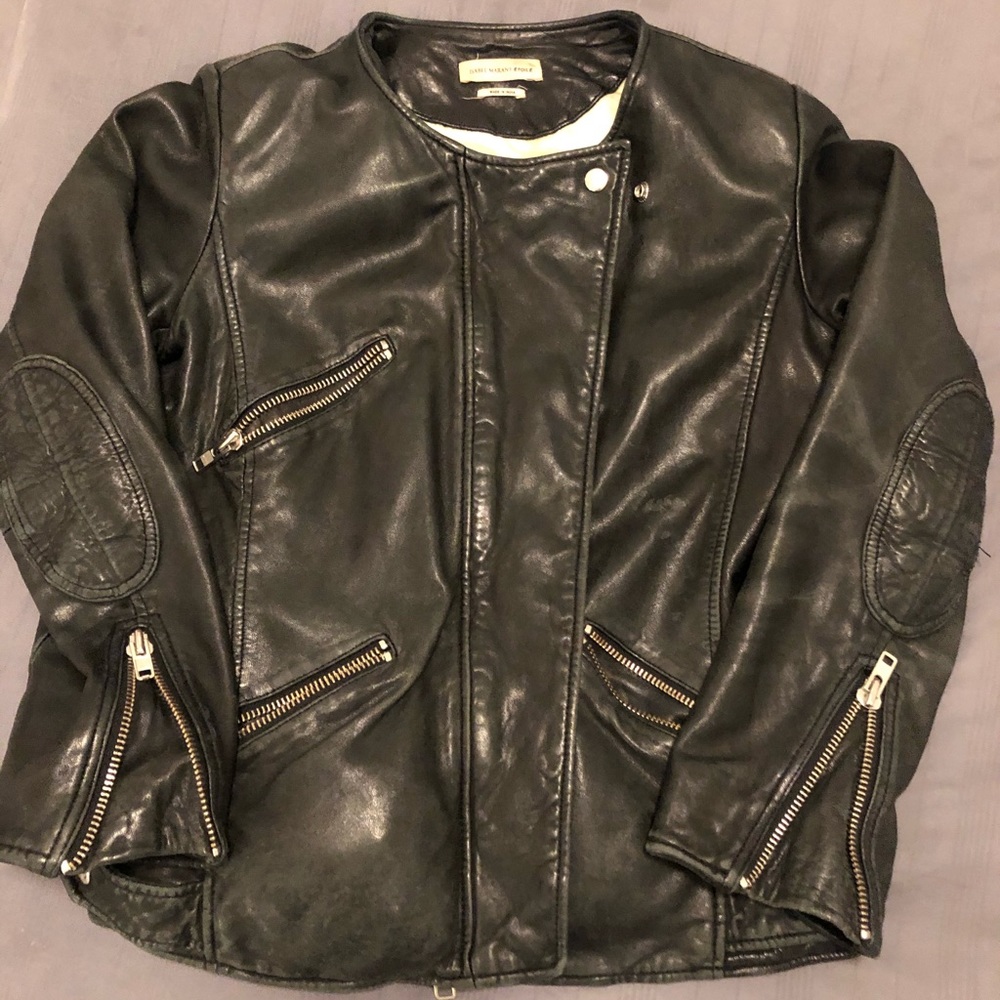 Isabel Marant Etoile lamb leather jacket - size 38